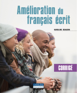 Amélioration du français écrit. Corrigé