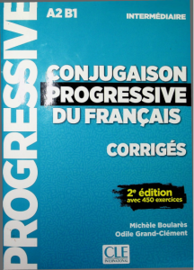 Corrigés conjugaison progressive niveau intermédiaire