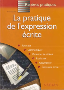 Pratique de lexpression ecrite (-)